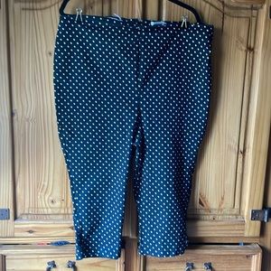 Polka Dot Capri pants